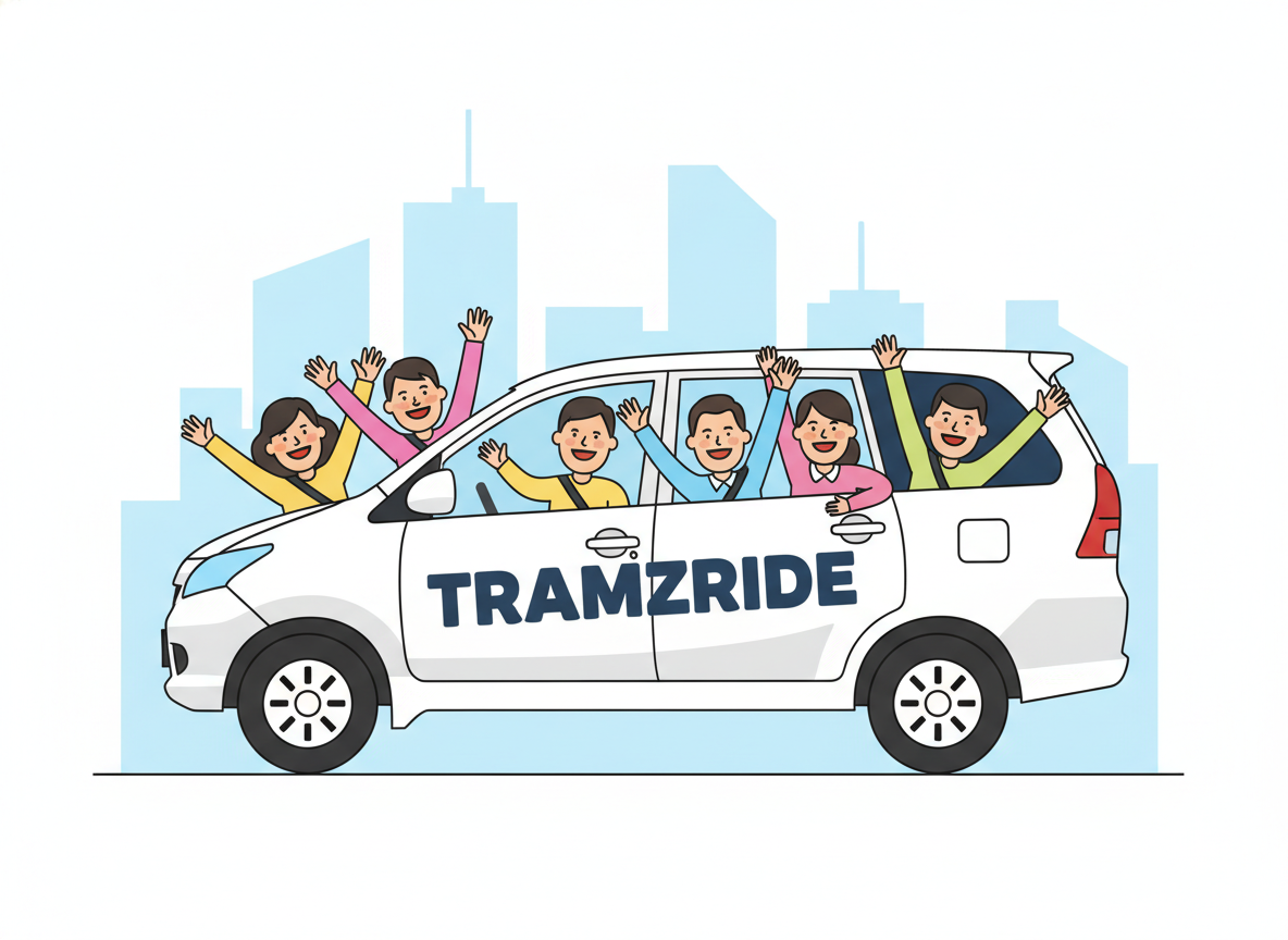 Tramzride car